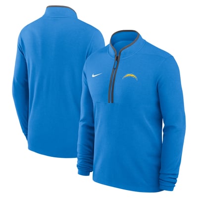 Los Angeles Chargers Nike Primetime Victory Dri-FIT Half-Zip Pullover - Powder Blue